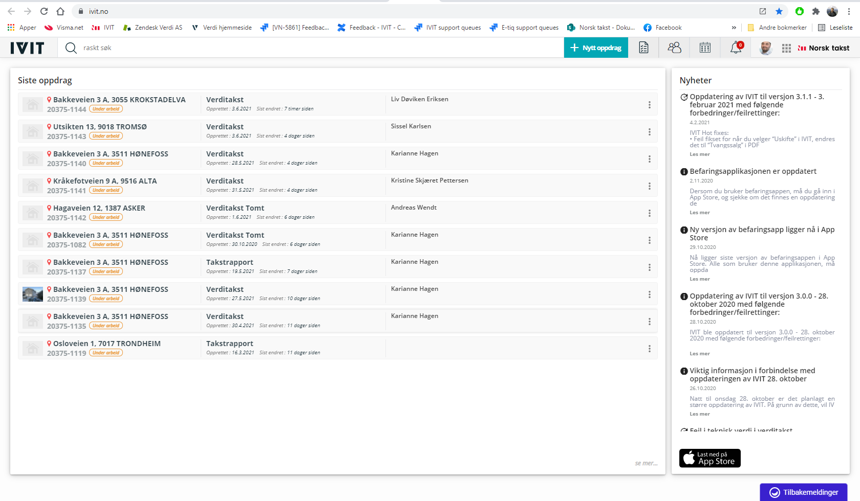 Innlogging IVIT – Verdi AS